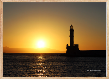 Sunset at Chania