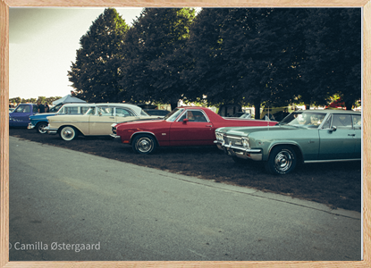 Cool cars in line